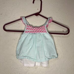 Wonder Nation Baby Top with Pink and Light Blue